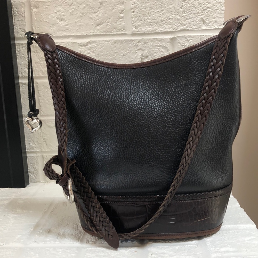 Black Brighton Purse, Plus FREE NWT Hat.